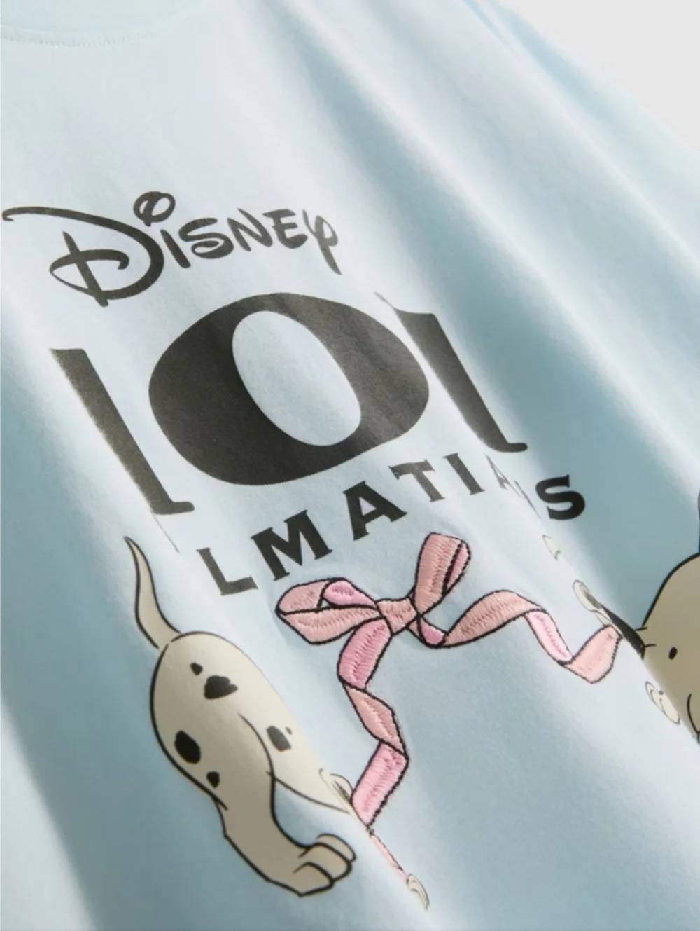 Disney 101 Dalmatians Light Blue Women Pajama Set, Primark - Picture 6 of 9
